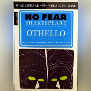 Sparknotes No Fear Shakespeare: Othello Volume 9 (Series #9) Paperback Book